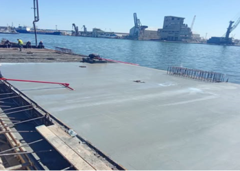 Le port  poursuit sa remise à niveau : Deux chantiers avancent à un rythme soutenu 