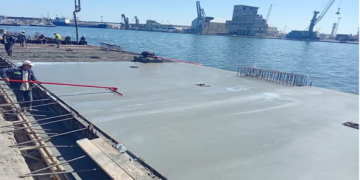 Le port poursuit sa remise à niveau : Deux chantiers avancent à un rythme soutenu